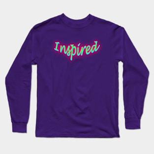 Inspired Neon Retro Long Sleeve T-Shirt